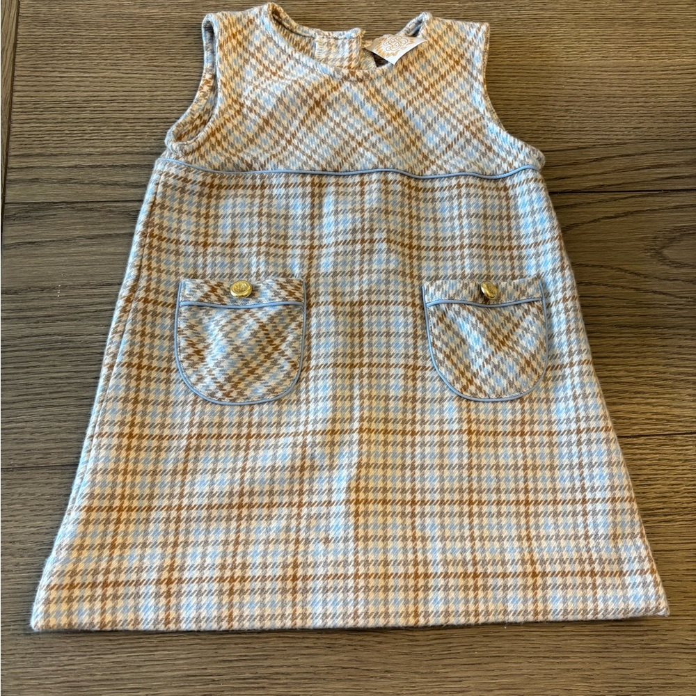 TBBC Plaid Sleeveless Dress with Pockets